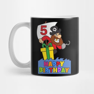 5th Birthday Party 5 Year Old Five Years Mug